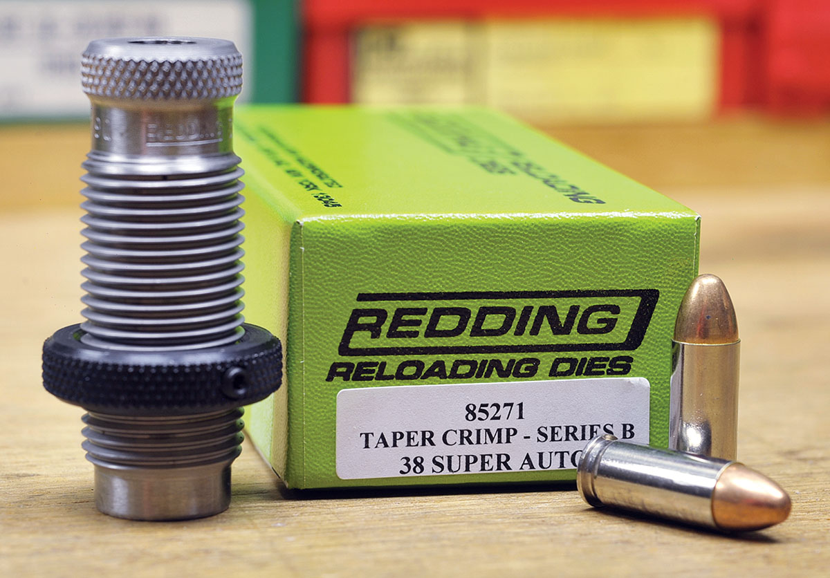 Along with the die set, if the set does not have one, purchase a separate crimping die. This goes a long way in making every round function in the handgun without any failures.